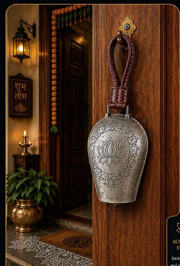 Handcrafted door bell